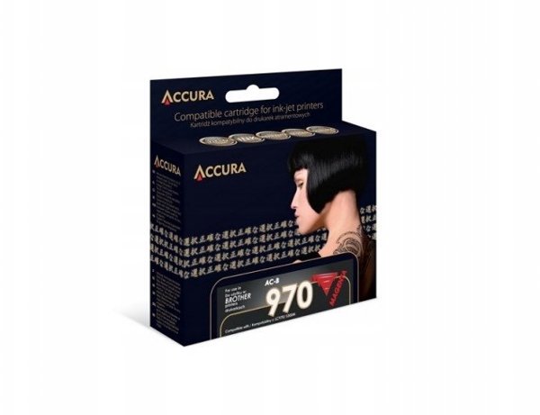 Tusz Accura Accura ink Brother (LC970/1000M) zamiennik XL