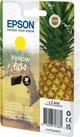 Μελάνι Epson Epson 604 Μονή συσκευασία - 2.4 ml - Κίτρινο - αυθεντικό - Συσκευασία με σήμα RF / ακουστικό συναγερμό - Φυσίγγιο μελανιού - για Expression Home XP-2200, 2205, 3200, 3205, 4200, 4205, WorkForce WF-2910, 2930, 2935, 2950