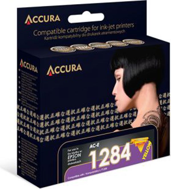 Tusz Accura Tusz AC-E1284Y / T1284 (Yellow)