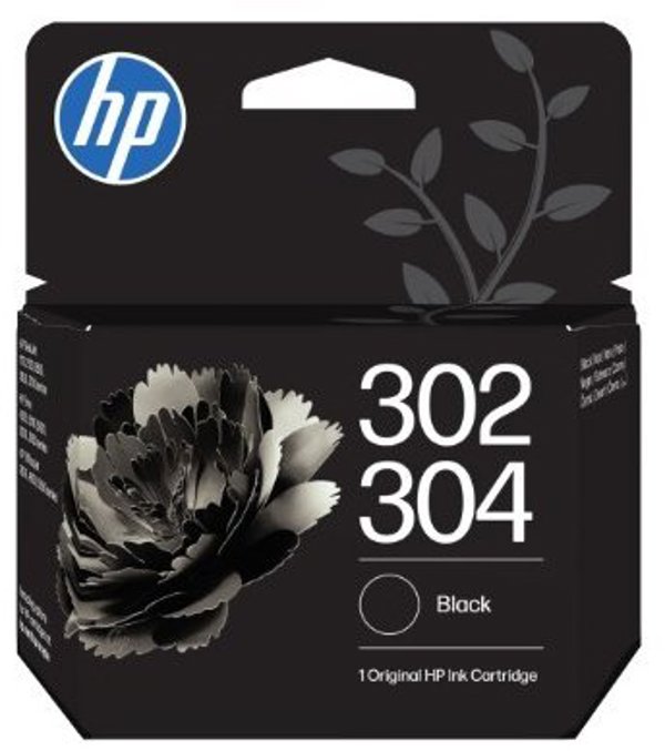 HP Original Μελάνι Εκτυπωτή 302/304 Black – B7RT7AE – Για DeskJet, Envy & OfficeJet – Απόδοση 120 Σελίδες