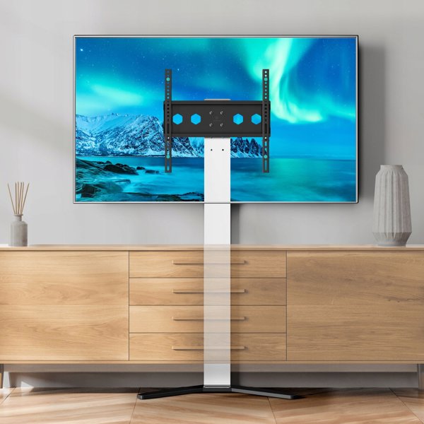 TV SET ACC FLOOR STAND /26-65"/WHITE TS1140-W ONKRON