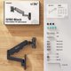 TV SET ACC WALL MOUNT /13-34"/BLACK G150-B ONKRON