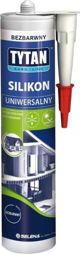 Tytan Euro-Line Σιλικόνη Γενικής Χρήσης 280ml, Διαφανής, Ανθεκτική στην Υγρασία και την Ακτινοβολία UV