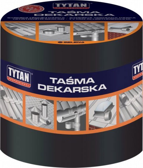 Tytan Tasmy uszczelniajace dekarskie 15cm x 10m grafit