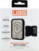 UAG UAG Magnetic Wallet - portfel i podstawka, kompatybilny z MagSafe (black/titanium)