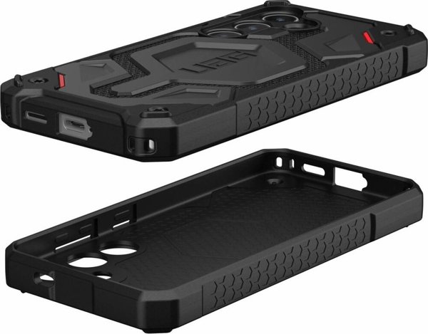 UAG Armor Gear do Galaxy S24, Monarch Pro MagSafe, czarne