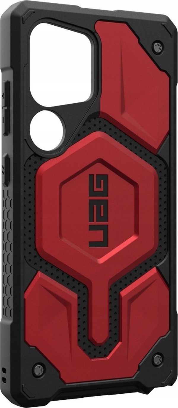 UAG Urban Armor Gear θήκη MONARCH PRO με ενσωματωμένη μαγνητική μονάδα για SAMSUNG S25 Ultra 5G crimson