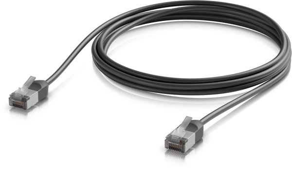 Ubiquiti UACC-Cable-Patch-Outdoor-C6A-2M-BK Καλώδιο Δικτύου Cat6a F/UTP, Εξωτερικού Χώρου, 2m, Μαύρο
