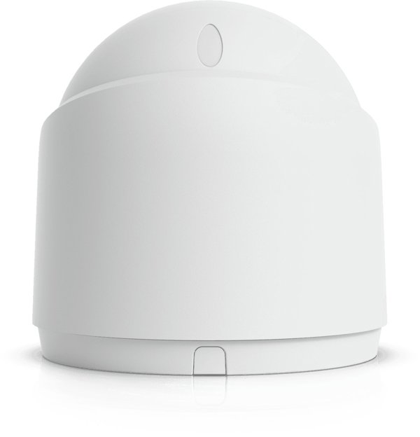 Ubiquiti UVC-G6-Pro-Turret-W All-weather tamper-resistant 4K PoE+ camera with a Multi-TOPS AI engine, 2.36x optical zoom, and a large 1/1.2" CMOS sensor for exceptional low-light clarity and long-range IR night vision