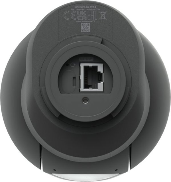 Ubiquiti G6 PTZ, IP security camera, Indoor & outdoor, Wired, ARM Cortex-A53, Ceiling/Wall/Pole, Black
