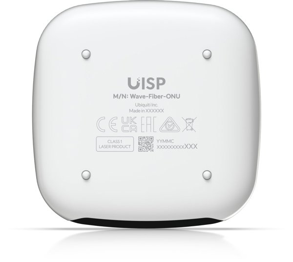 Ubiquiti WaveFiber ONU Δικτυακός Μετατροπέας 2488 Mbit/s 1490 nm Μαύρο, Λευκό