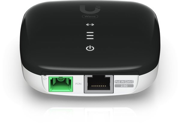 Ubiquiti WaveFiber ONU Δικτυακός Μετατροπέας 2488 Mbit/s 1490 nm Μαύρο, Λευκό