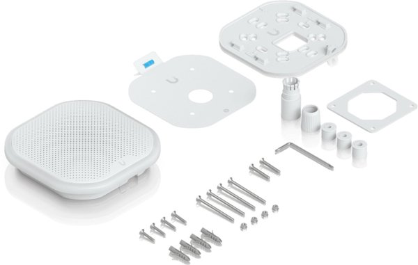 Ubiquiti Siren POE Ενσύρματη Σειρήνα Εσωτερικού/Υπαίθριου Χώρου Λευκή