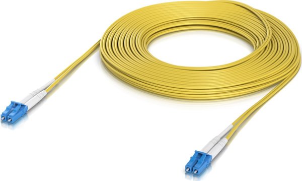 Ubiquiti UACC-OFC-S2-LULU-15M καλώδιο InfiniBand / οπτικής ίνας LC LC/LC κίτρινο