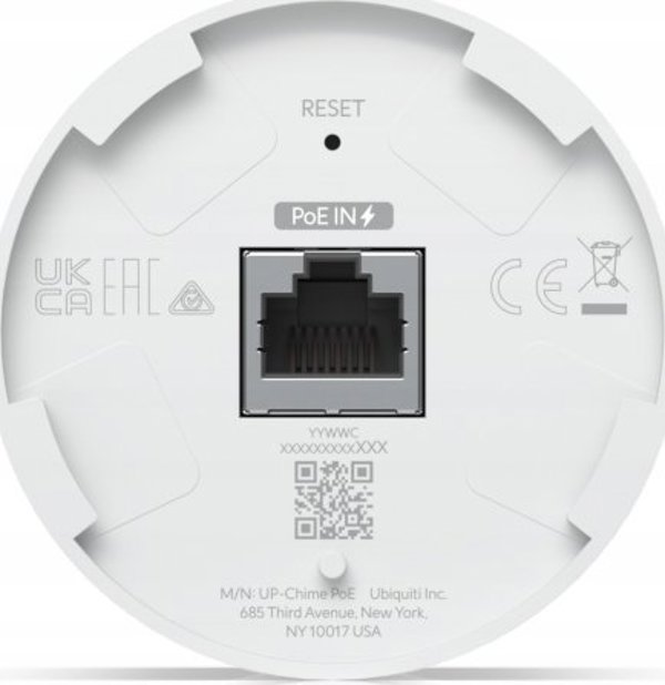 Ubiquiti UniFi PoE Smart Chime - Έξυπνο Κουδούνι με Τροφοδοσία PoE (UACC-Chime-PoE)
