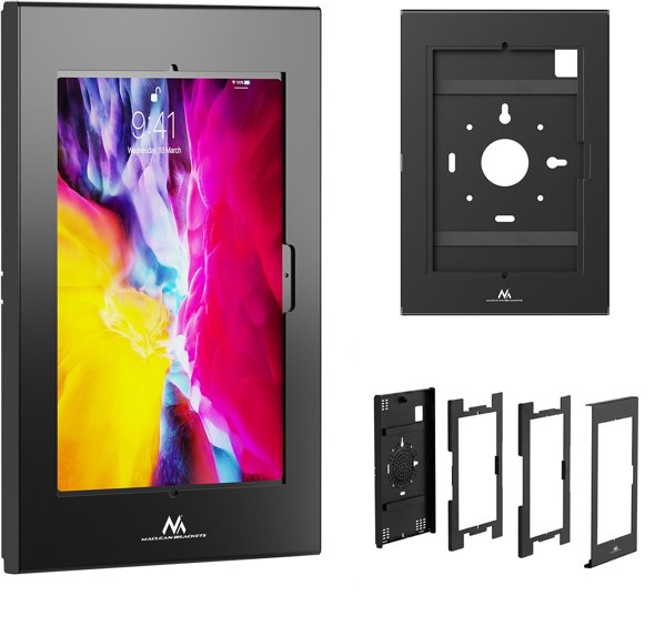 Uchwyt Maclean Reklamowy do tabletu , z blokadą. 10.9''-11'', iPad Air/ Pro, Samsung Tab A&S Series, 220x323x22mm, B (MC-955)