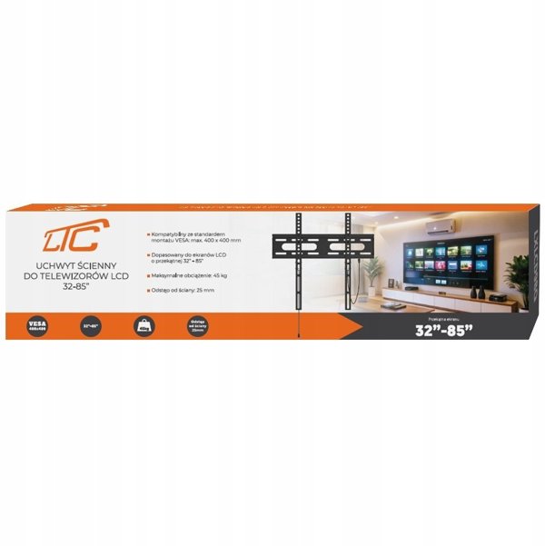 Βάση τοίχου για LCD 26-85"