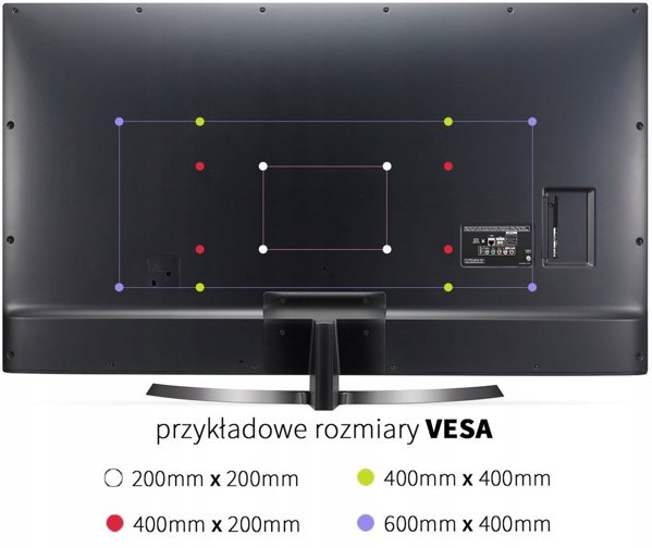 Επιτοίχια Βάση για LCD 37-99" με Ρυθμιζόμενους 2 Βραχίονες