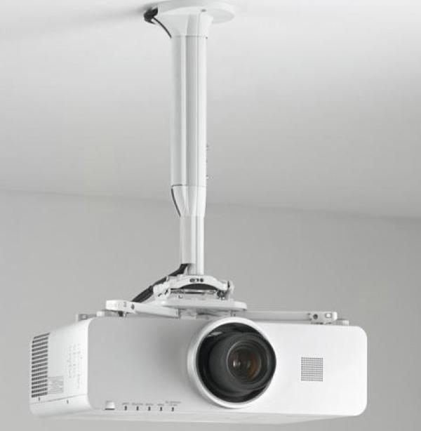 Chief Βάση Προβολέα Projektor Kit Bundle, Ρυθμιζόμενη 45-80 cm, Λευκή