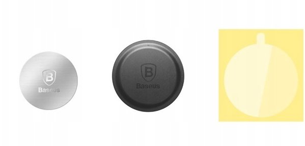 Uchwyt magnetyczny Baseus GoTrip DC1 kompatybilny z MagSafe zloty