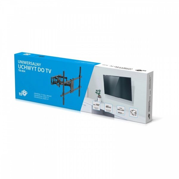 Uchwyt TV TB-854 do telewizora do 100 cali 65kg max VESA 800x600 TB