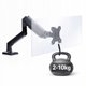 UCHWYT DO 1 MONITORA LED/LCD 13-32" UM-115 ART WSPOMAGANIE GAZOWE 2-10kg ECO