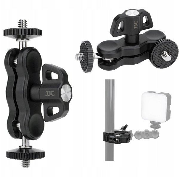 Περιστροφική βάση Magic Arm για οθόνη και φως 2x 1/4"