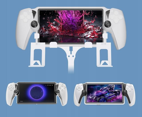 JYS Επιτοίχια Βάση Στήριξης για Sony PlayStation Portal + Αξεσουάρ, P5211-V2, Λευκή