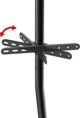 Επιδαπέδια βάση τηλεόρασης Maclean, 32-70", μέγ. VESA 400x400, μέγ. 40kg, MC-494