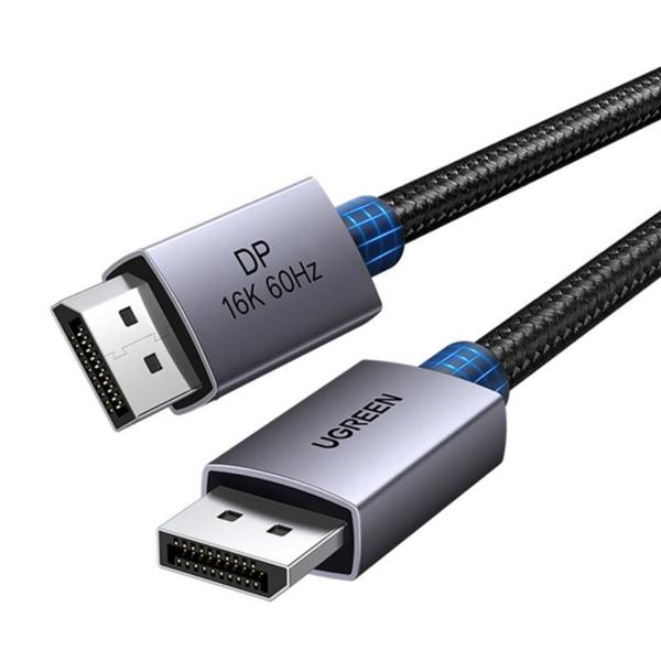 Ugreen Kabel DisplayPort DP131 16K 60Hz 80 Gbps 0 5m (55566) (UGR55566)