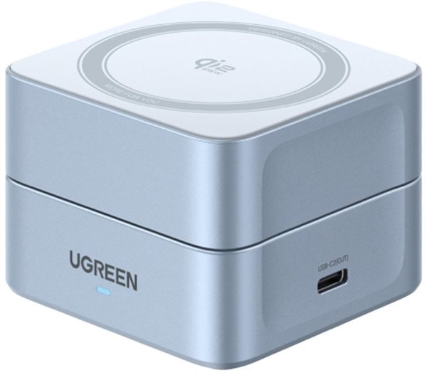 UGREEN W752 2-in-1 Μαγνητικός Ασύρματος Φορτιστής 25W για Smartphone και Ακουστικά