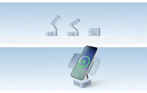 UGREEN W752 2-in-1 Magnetic Wireless Charger 25W