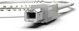 Ugreen IPR-01 Καλώδιο USB 2.0 Type-A σε Type-B, 1.5m, Διάφανο