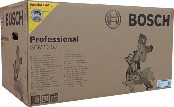 Φαλτσοπρίονο Bosch Μηχανή κοπής BOSCH GCM 80 SJ