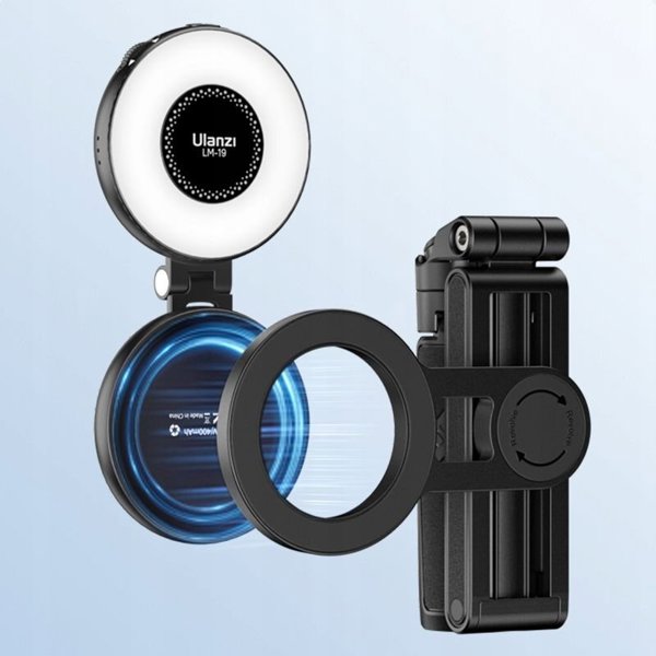 Ulanzi JJ-03S MagSafe Βάση & Selfie Stick για Smartphone με Bluetooth Remote, Περιστροφή 360°