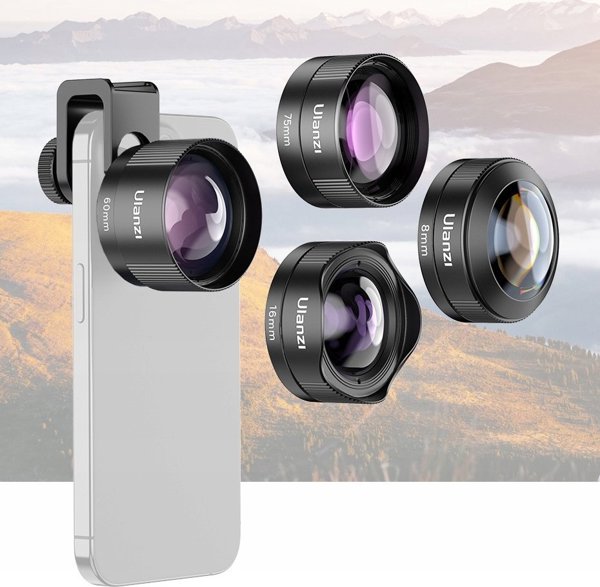 Ulanzi 75mm Macro Φακός για Smartphone - Επαγγελματικός Φακός Μακροφωτογραφίας για Κινητό (CL-003 / F009)