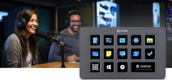 Ulanzi D200 Stream Deck - Κονσόλα Ελέγχου Ροής για Η/Υ