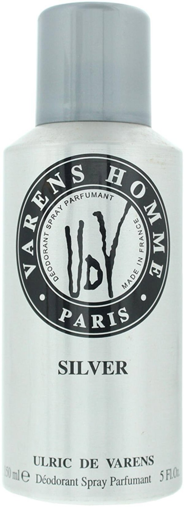 Ulric De Varens, UDV Silver, Deodorant Spray, For Men, 150 ml For Men