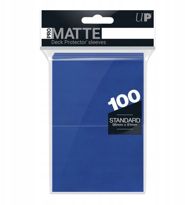 Ultra-Pro ULTRA-PRO Deck Protector - Pro-Matte Non-Glare Blue (Niebieskie) 100 szt.