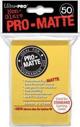 Ultra-Pro Ultra-Pro Deck Protector Pro-Matte Non-Glare Κίτρινο 50 τεμ
