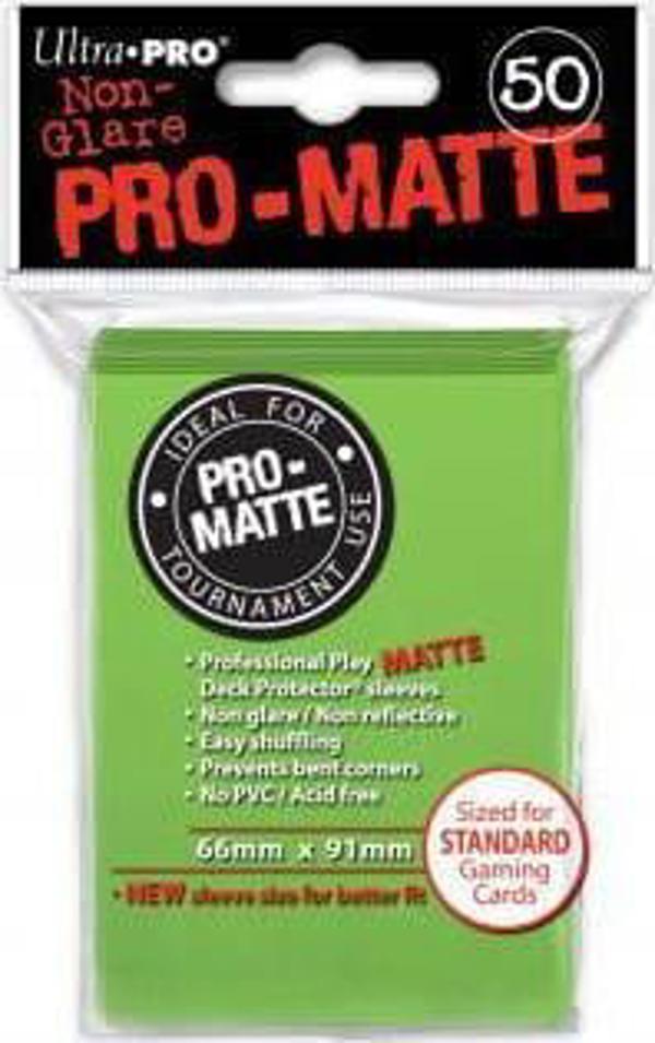 Ultra-Pro ULTRA-PRO Deck Protector - Pro-Matte Non-Glare Lime Green (Limonkowy) 50 szt.