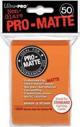 Ultra-Pro ULTRA-PRO Deck Protector - Pro-Matte Non-Glare Orange 50 τεμάχια
