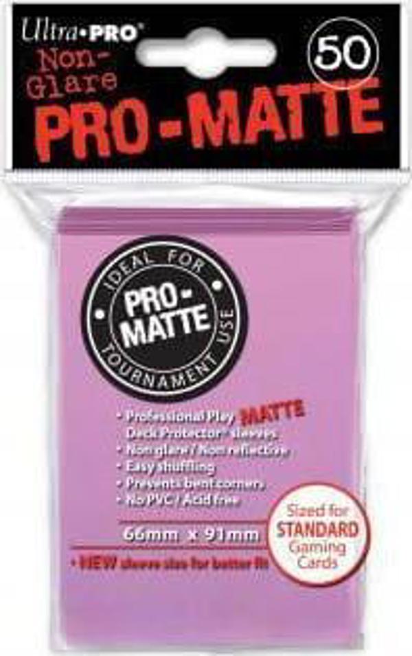 Ultra-Pro ULTRA-PRO Deck Protector - Pro-Matte Non-Glare Pink 50 τεμάχια
