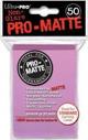 Ultra-Pro ULTRA-PRO Deck Protector - Pro-Matte Non-Glare Pink 50 τεμάχια