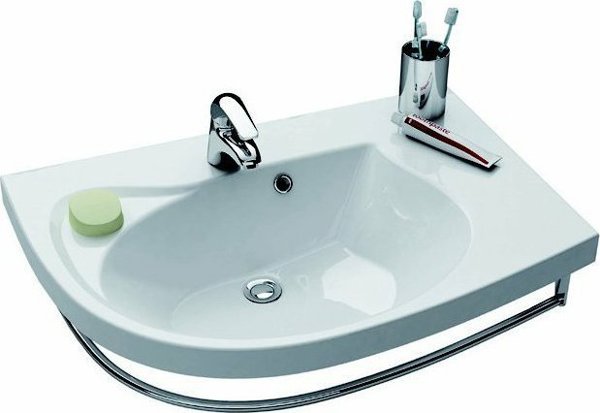 Ravak Νιπτήρας Rosa Comfort Lewa Με Οπές 110cm (RAV.XJ8L1100000)