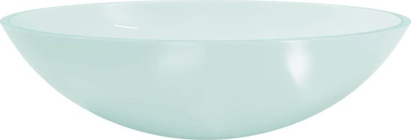 vidaXL Νιπτήρας από ματ γυαλί, 50x37x14 εκ