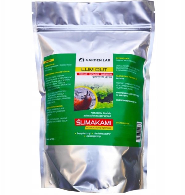 UN BARIERA NATURALNA PRZECIW ÅLIMAKOM 1.5KG LUMOUT
