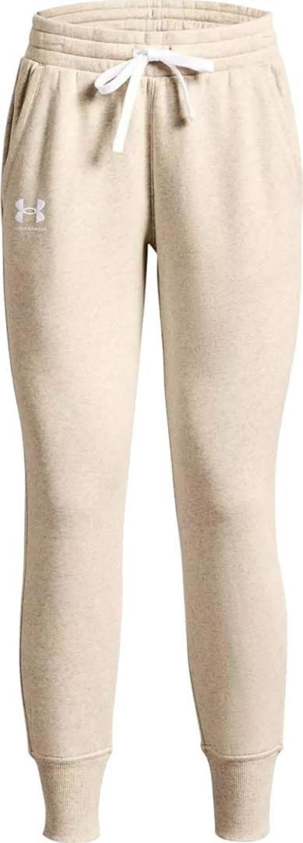 Under Armour Under Armour Rival Fleece Παντελόνι Τζόγκινγκ 1356416-783 Μπεζ S