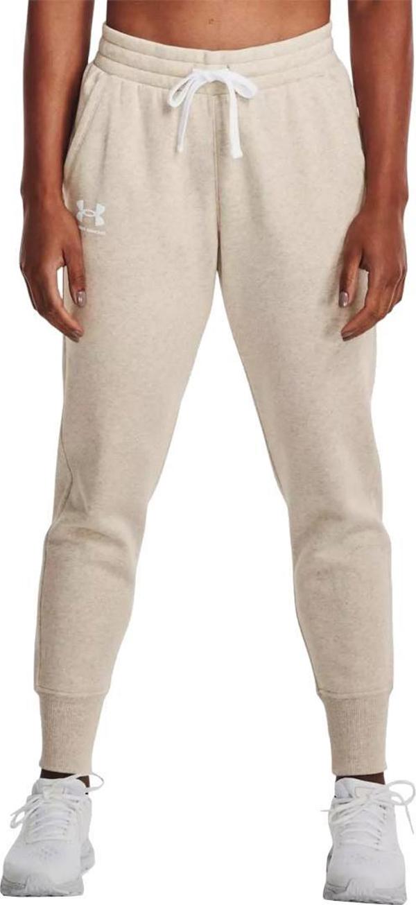 Under Armour Under Armour Rival Fleece Παντελόνι Τζόγκινγκ 1356416-783 Μπεζ S