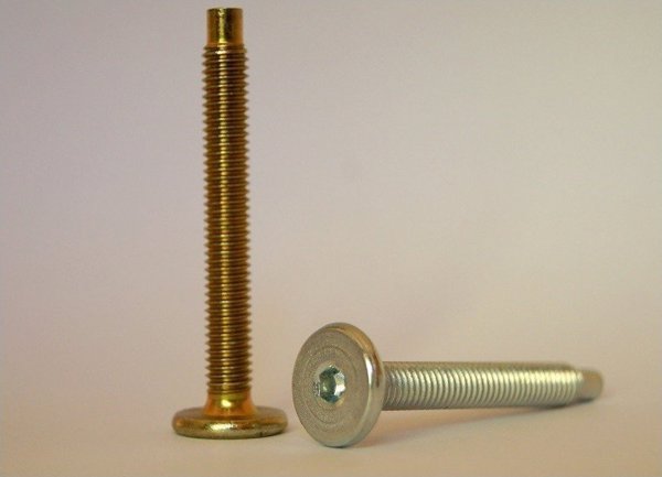 Uni Βίδα Επίπλου Γαλβανιζέ Πλακέ Κεφαλή 6*16mm